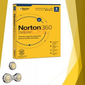 Norton 360 Deluxe, 1 Año, 5 PCs