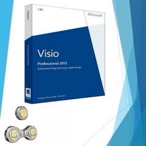 Visio Professional 2013 1 PC Permanente