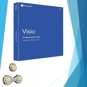 Visio Professional 2016 1 PC Permanente