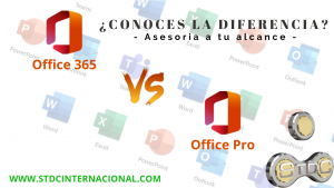 Lee más sobre el artículo Office 365 Vs Office Pro ¿Conoces la Diferencia?